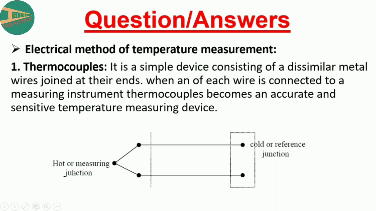 Instrument Interview Question/Answers( Part-3) on Temperature Measurement | Instrument Guru