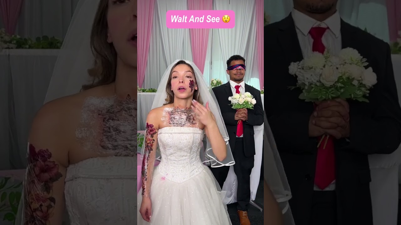 كشفت عن التاتو في يوم عرسها 👰🏻 #زواج #زفاف #عروس