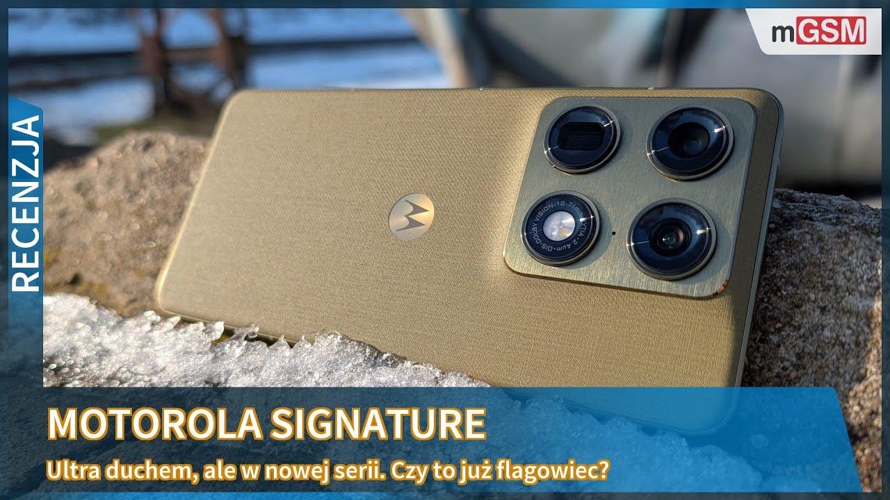 Motorola Signature - czy to już flagowiec?