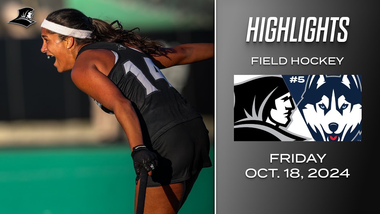 #5 Connecticut vs Providence Field Hockey October 18, 2024 Highlights