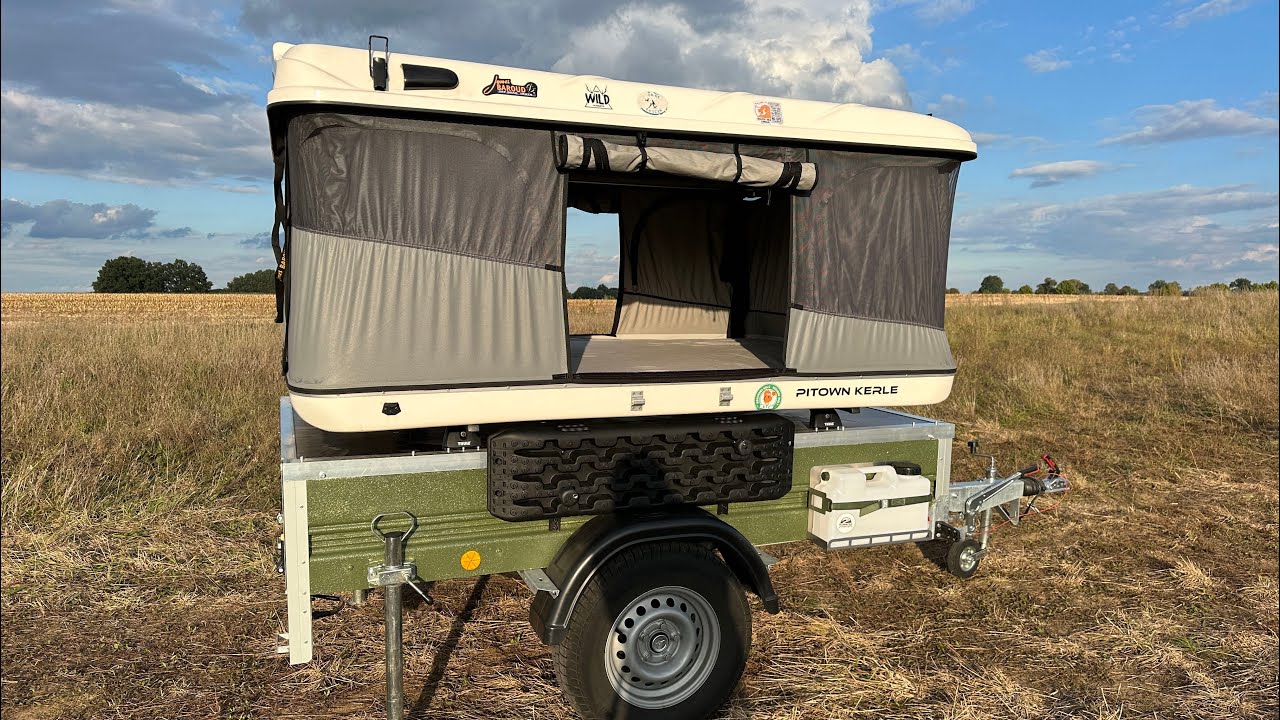 Offroad Campingtrailer mit Dachzelt James Baroud Evasion XL – Der perfekte Begleiter