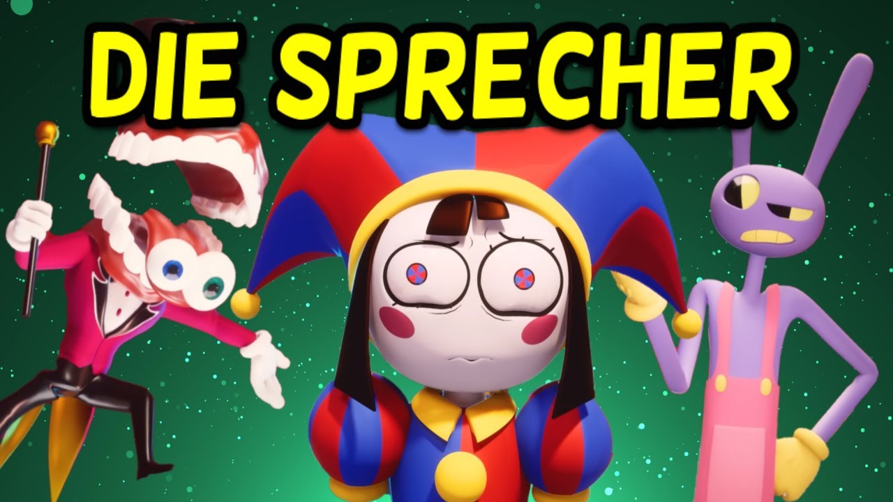 Alle deutschen Synchronsprecher aus THE AMAZING DIGITAL CIRCUS! | Vorstellung + Analyse [German]