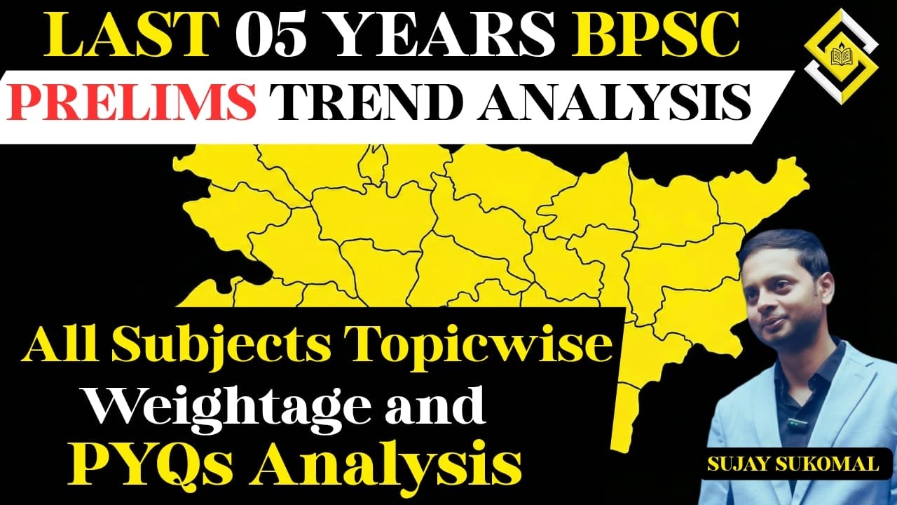 BPSC Prelims Paper Trend Analysis | Topic Wise Weightage & *PYQs Analysis*