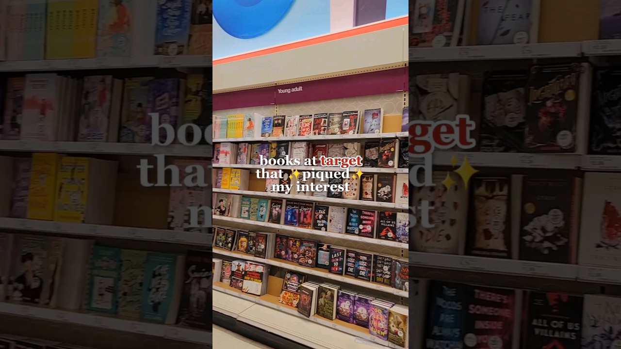 books at target that piqued my interest 👀✨️🤌 #booktube #bookshopping