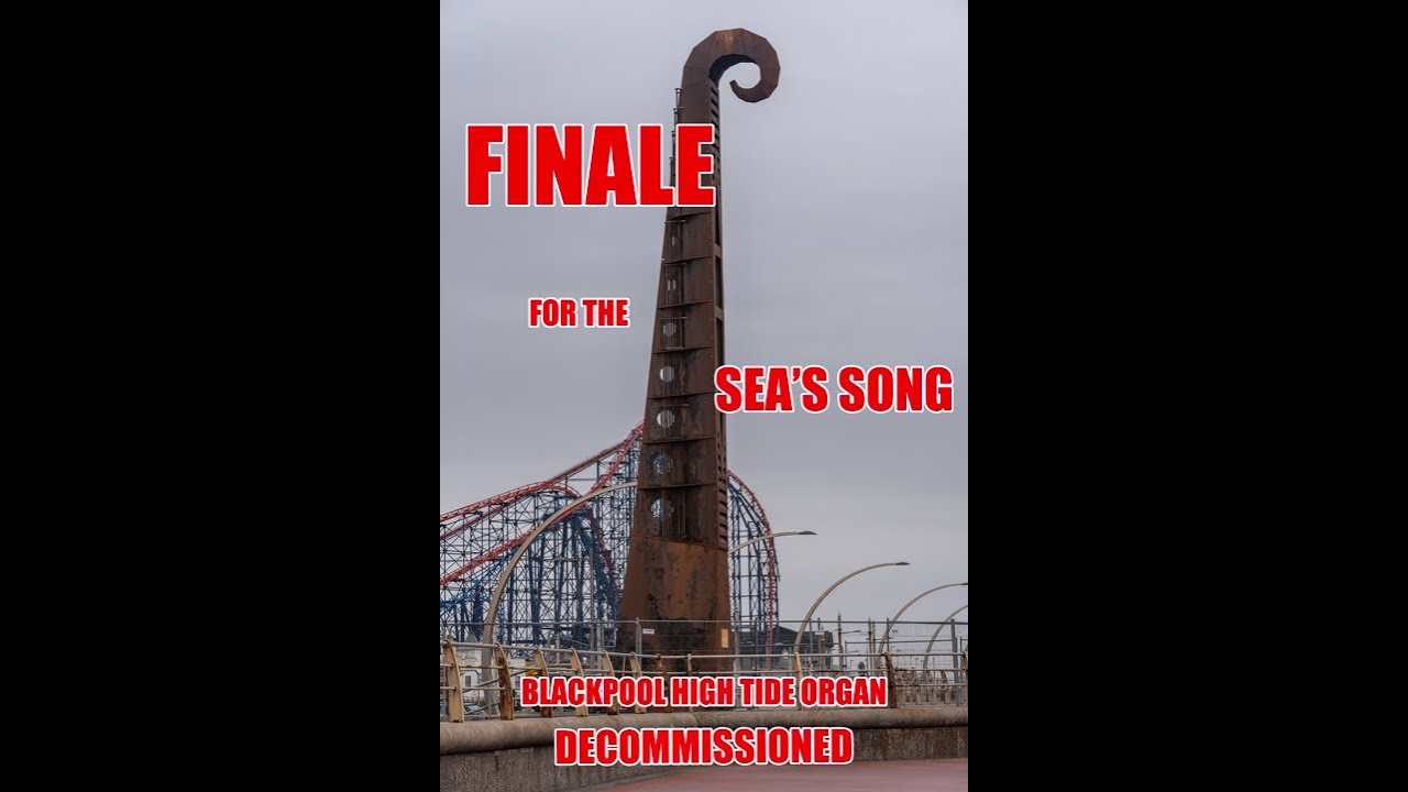 Blackpool High Tide Organ, Demolition and Statement sent to me from Artist, Liam Curtin.