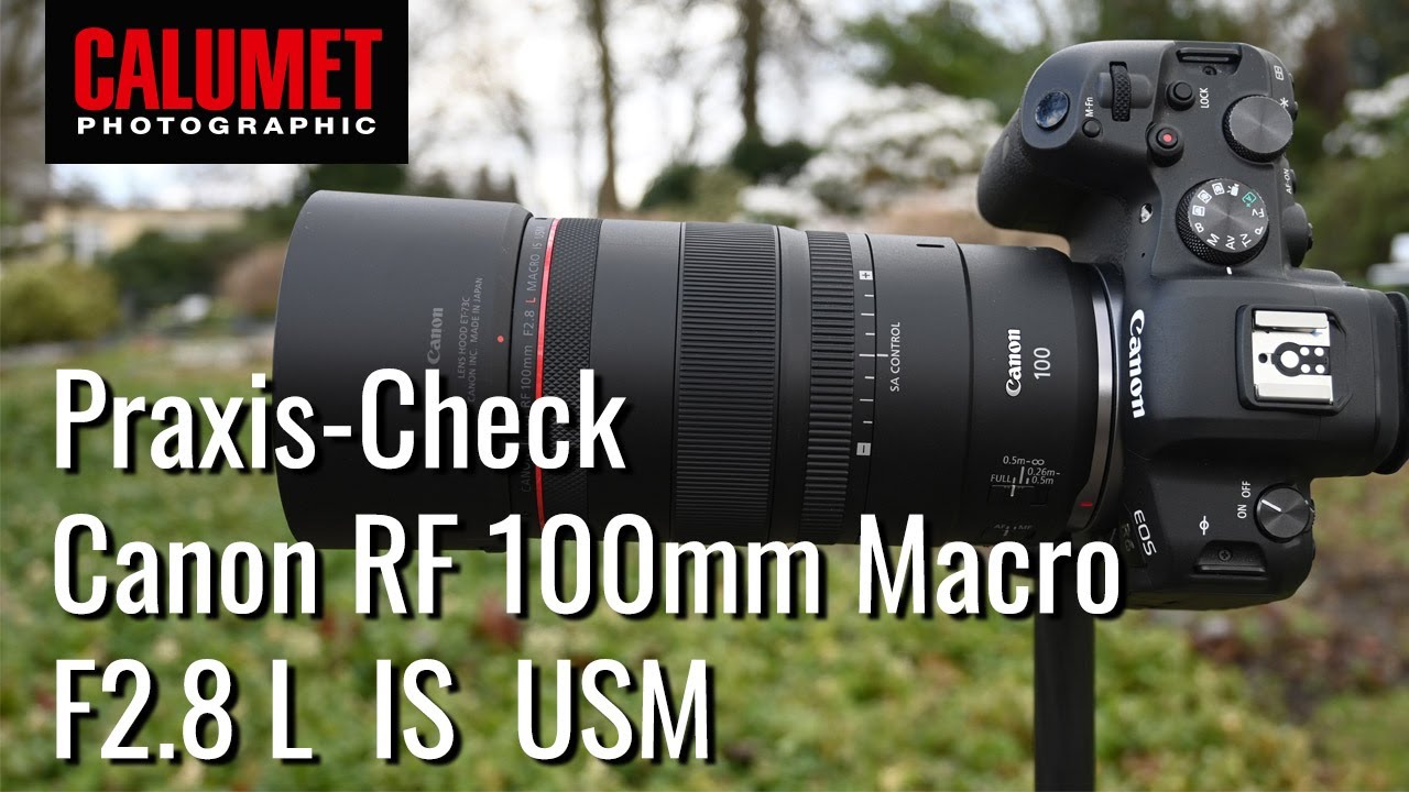 Canon RF 100mm Macro F2.8 L IS USM im Praxis - Test