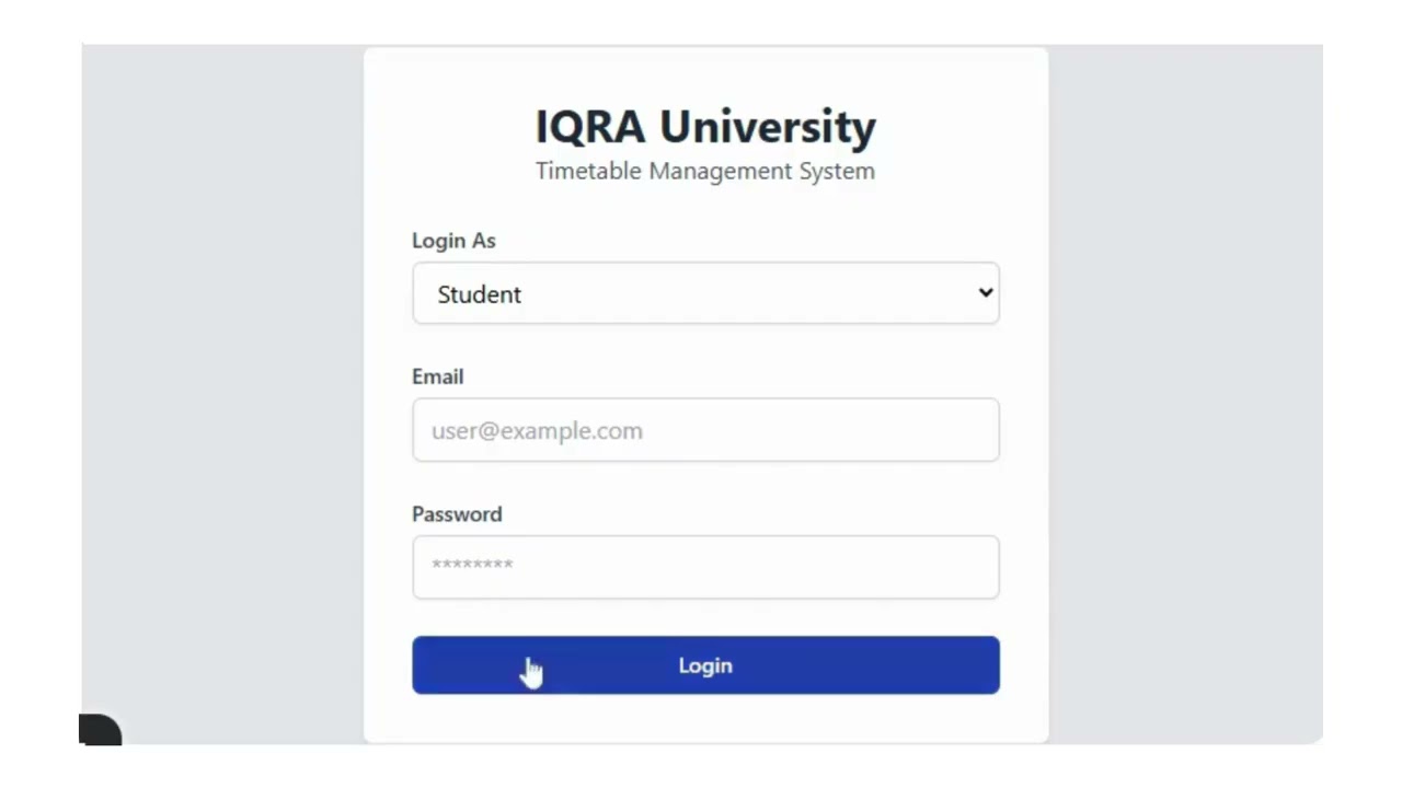 AI Timetable Management System | CSP-Based University Scheduler in React