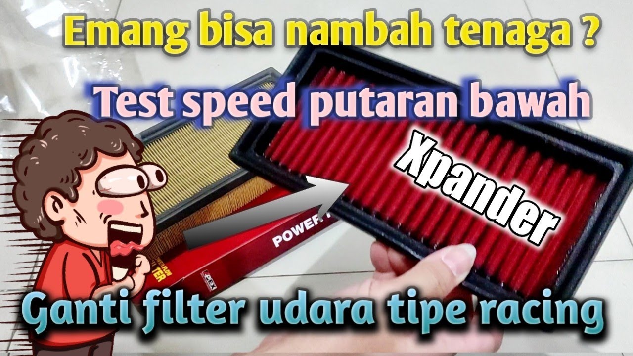 Xpander ganti filter udara, Apex racing, nafas jadi panjang, tarikan jadi enteng