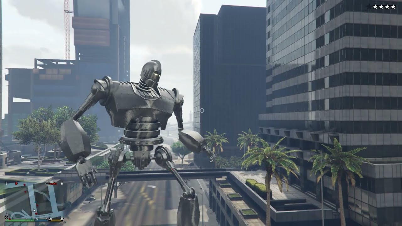 GTA 5 The Iron Giant