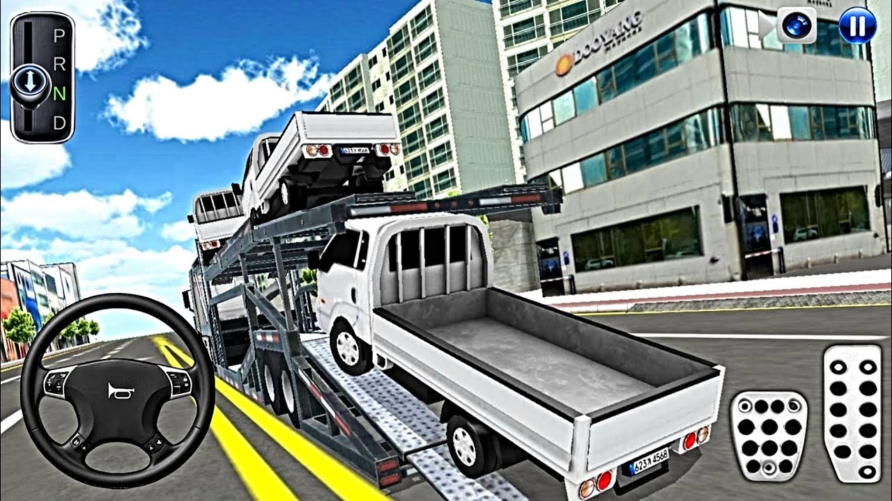 New Kia Pickup Transporter Truck - 3D Driving Class 2026 - 3D Driving Class - Car Game - Truck Game