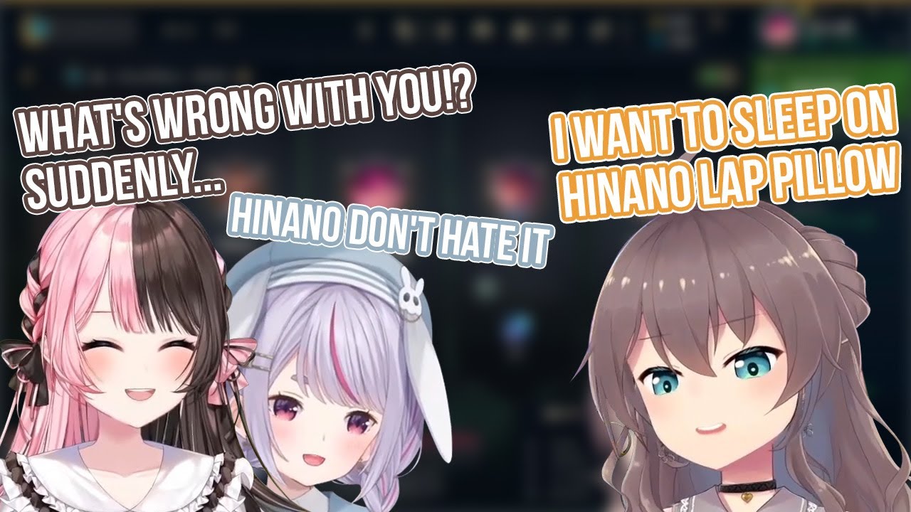 Matsuri Want to Join VSPO Just to Get Cuddle by Hinano[Natsuiro Matsuri/Tachibana Hinano/Tosaki Mimi