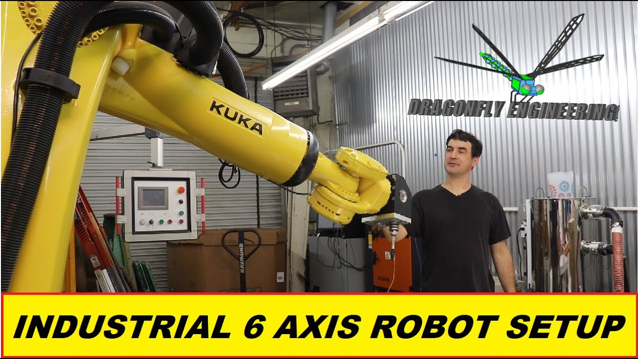 INDUSTRIAL 6 AXIS ROBOT SETUP