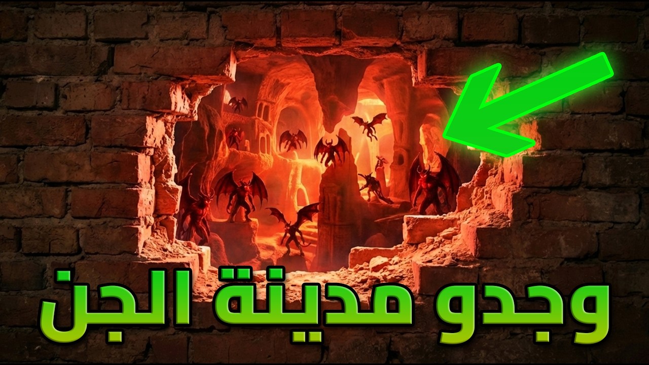 هدم جدار منزله.. واكتشف مدينة الجن تحت الأرض