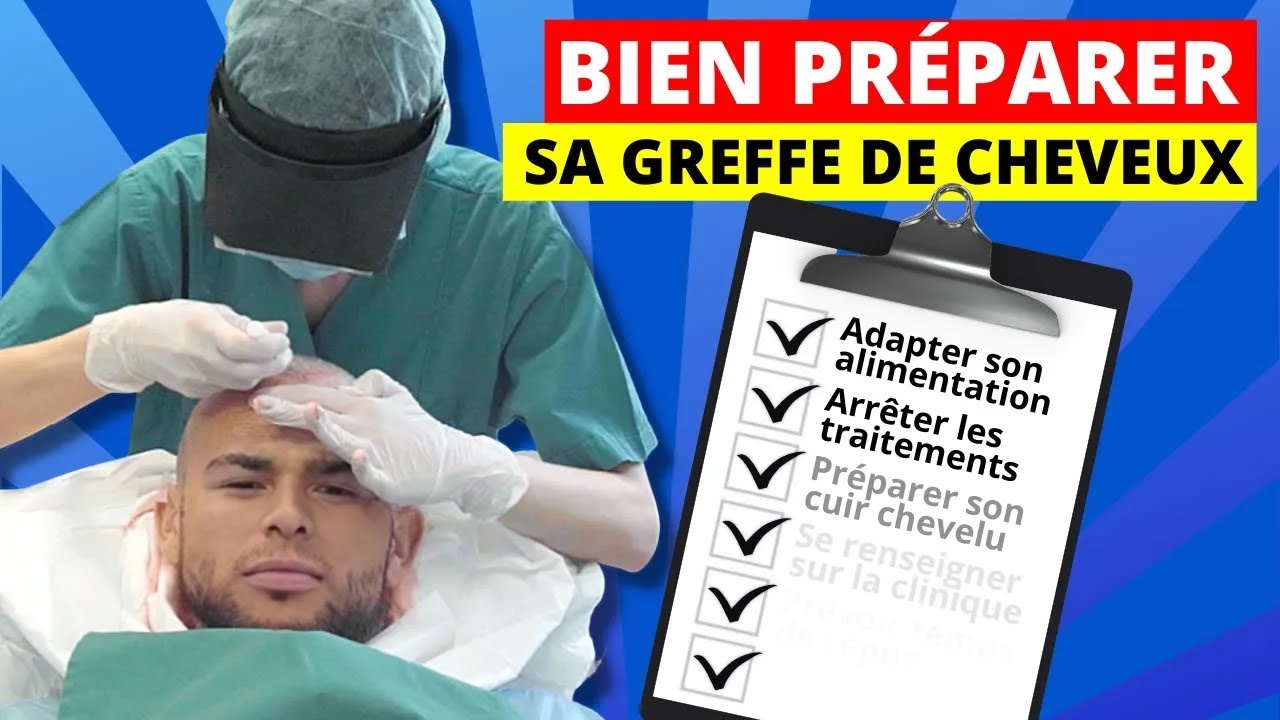 Préparer sa greffe de cheveux ET AMELIORER le Résultat de 50%😱