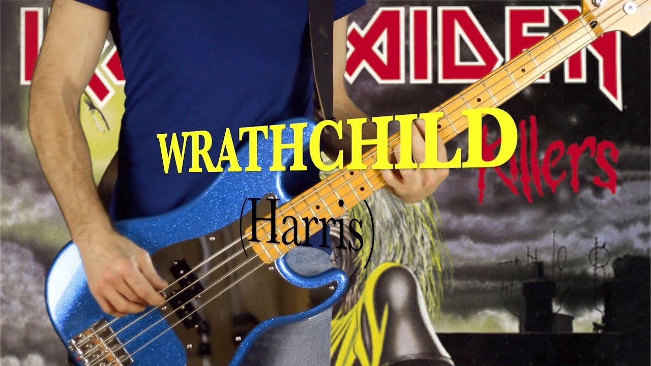 WRATHCHILD (Iron Maiden)Bass Cover + 