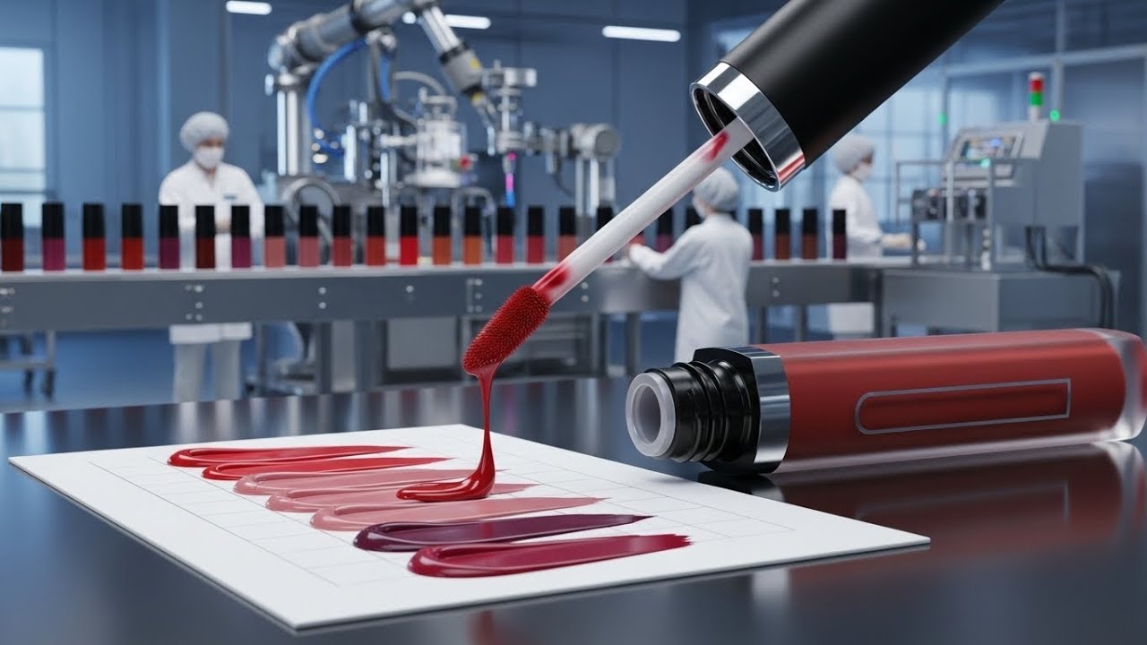 Liquid Matte Lipstick Factory Process – Ultra-Thin, High-Pigment Formulas at Scale