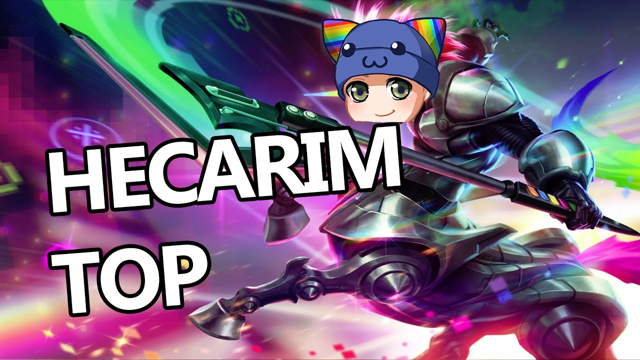 League of Legends — Hecarim Top — полный игровой комментарий