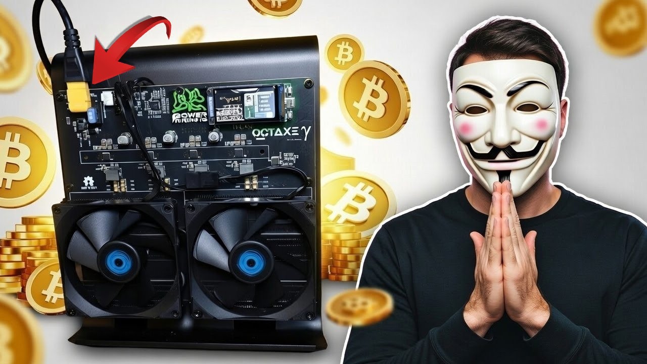 Одиночный майнер биткоинов, изменивший правила игры!!