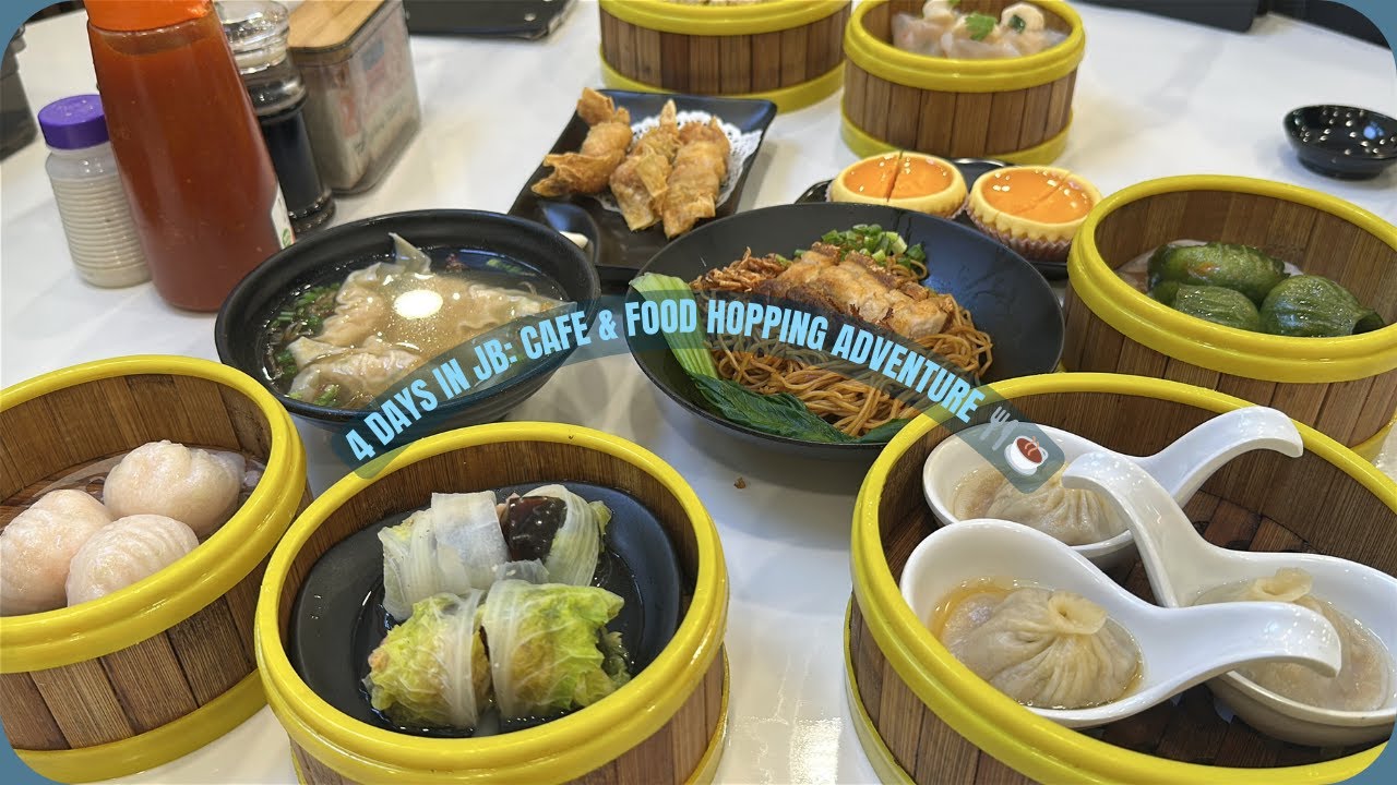 4 Days in JB: Cafe & Food Hopping Adventure 🍴☕