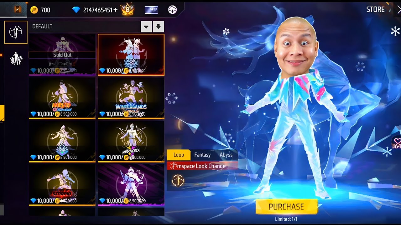 Noob 👉 to 👉 Pro 😱 Spend 2,000,000,000 Diamond 💎 🤑 💸 Lv1 .1 Account
