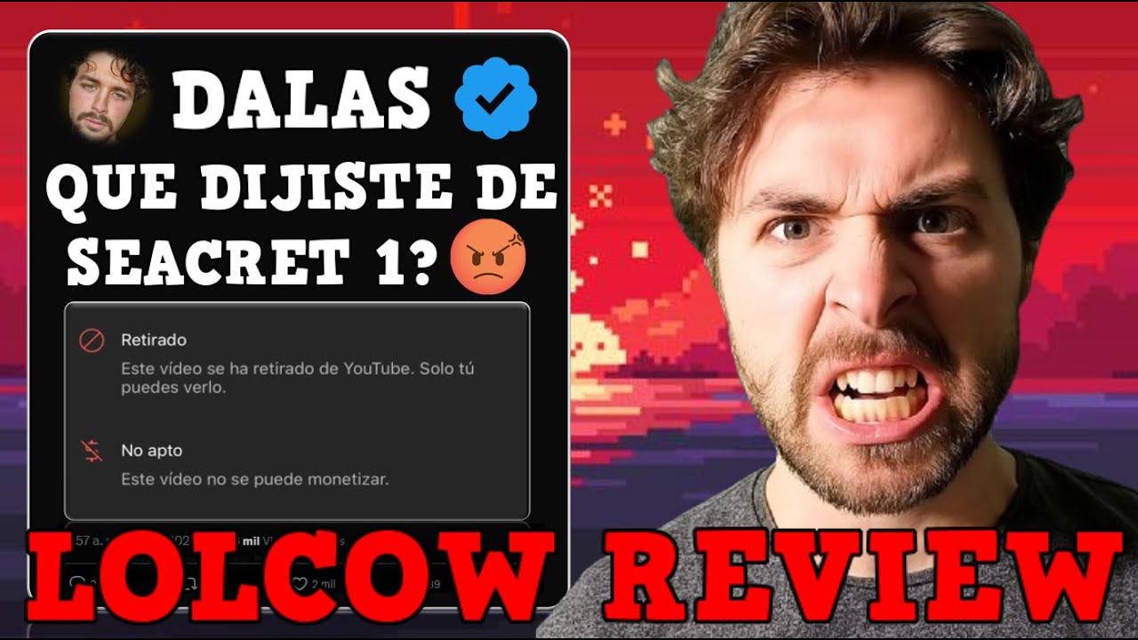DALAS MAS LOLCOW QUE NUNCA CENSURA Y DENUNCIA CRITICAS A SU JUEGO SEACRET 1