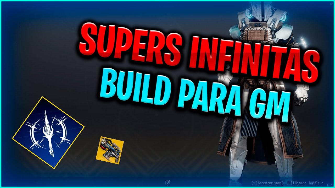 SUPERS INFINITAS PARA GMS! | LA MEJOR BUILD PARA OCASOS GRAN MAESTROS! | DESTINY 2 ESP