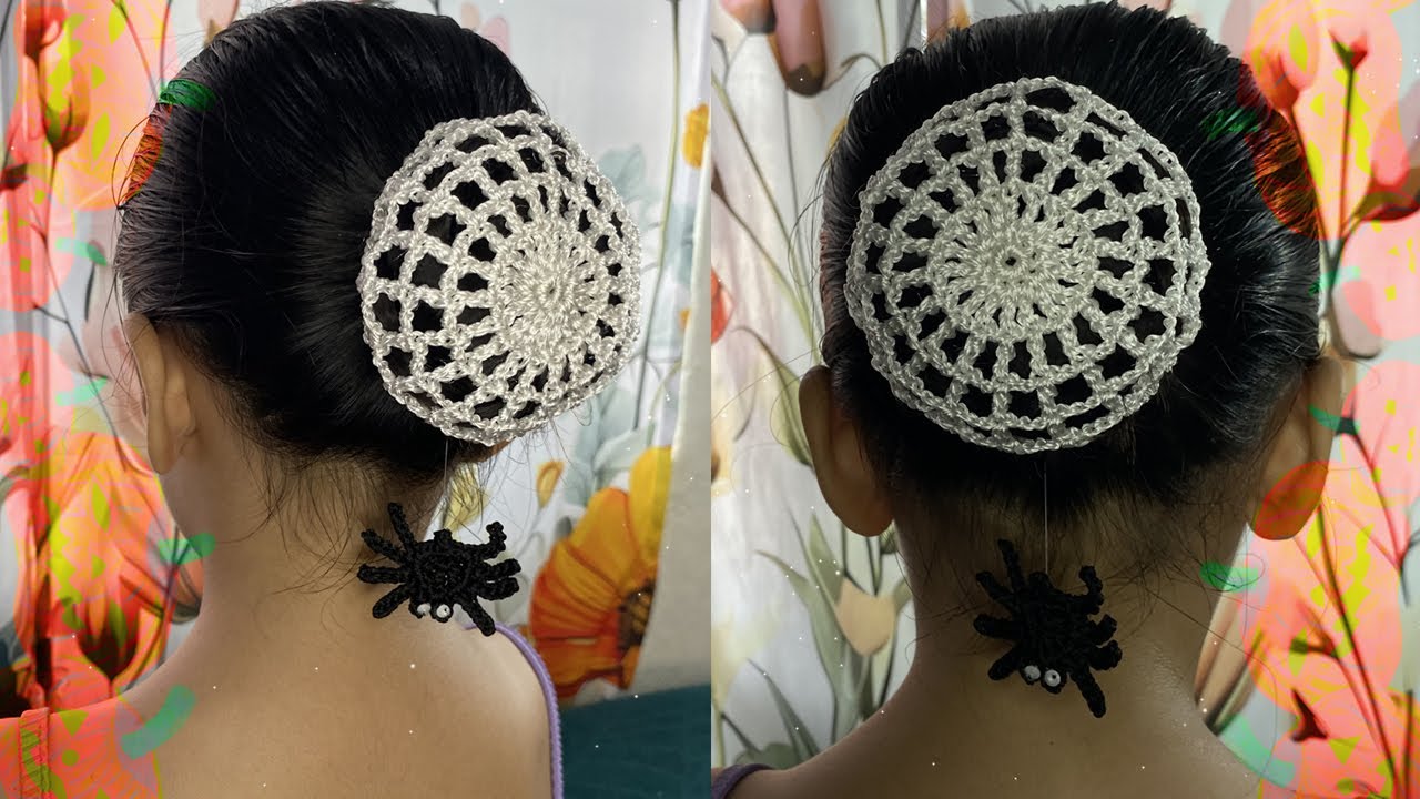Redecilla de halloween tejida a crochet