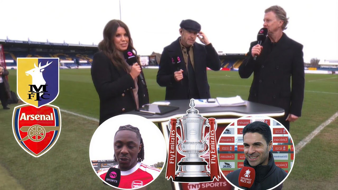 Mansfield 1-2 Arsenal 🔥 Arsenal Into Quarter-Finals Eberechi Eze & Mikel Arteta Reaction