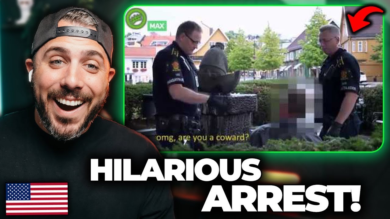 American Reacts to Norway&rsquo;s Funniest Arrest Ever 😂