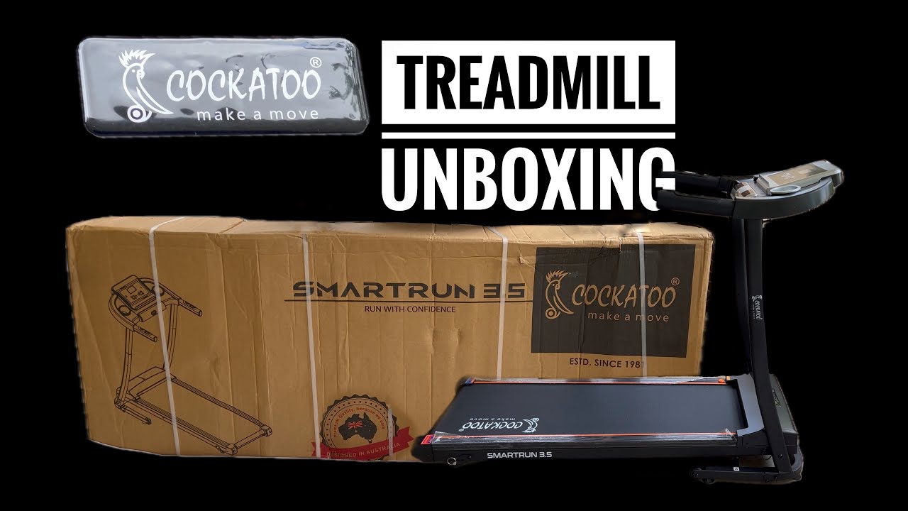 Cockatoo 3.5HP Treadmill Unboxing and Installation - Iva Home Cooking