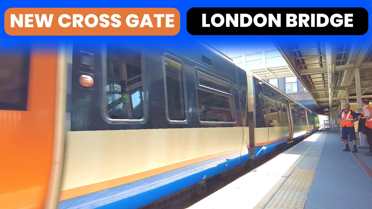 New Cross Gate To London Bridge Via Canada Water (Overground & Jubilee Line)