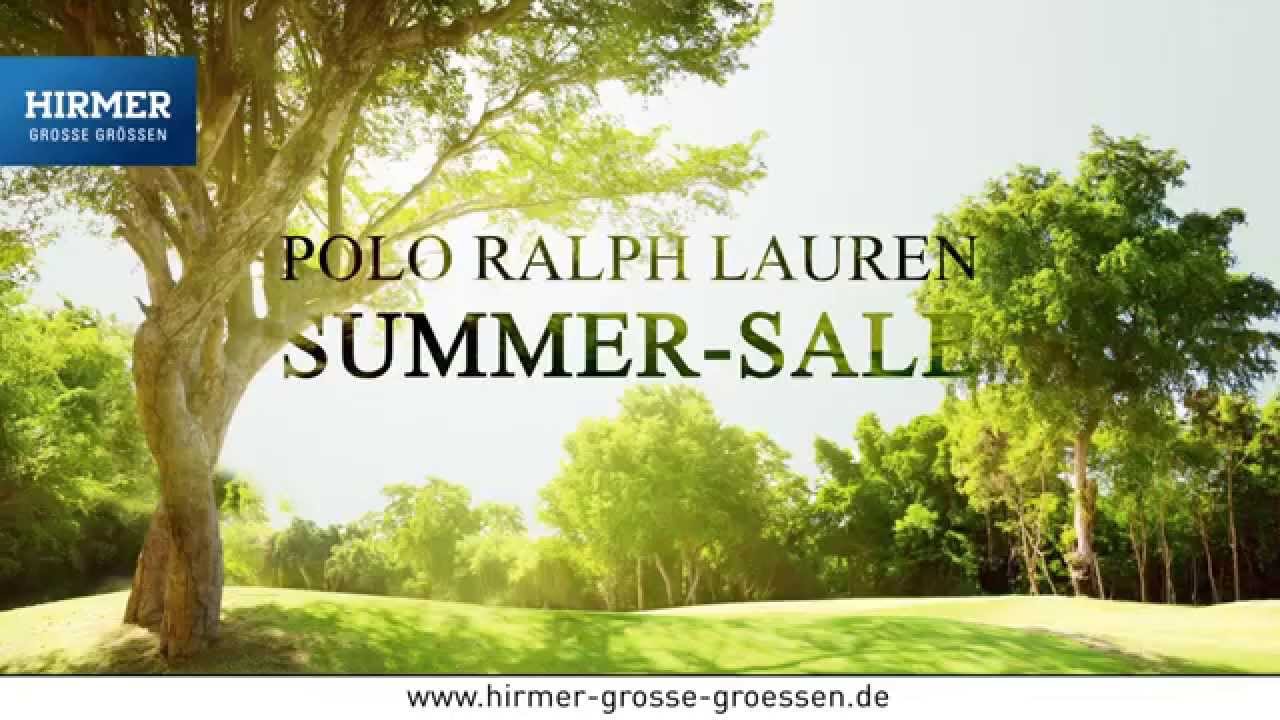 POLO RALPH LAUREN  - SUMMER SALE  bei Hirmer GROSSE Gr&ouml;ssen