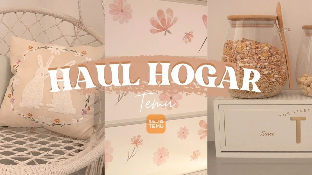 🛍️✨ ARTÍCULOS TEMU PARA EL HOGAR: HAUL 1€, 5€, 10€