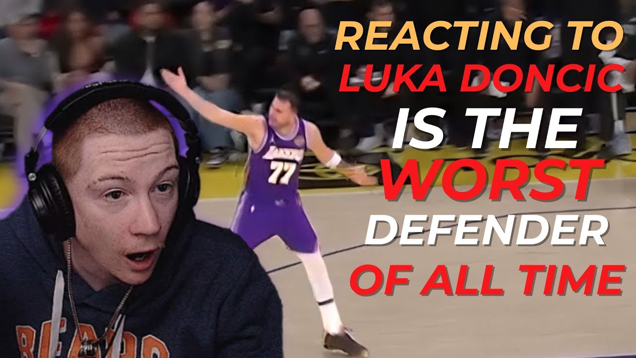Reacting to Luka Doncic Is The Worst Defender In NBA History