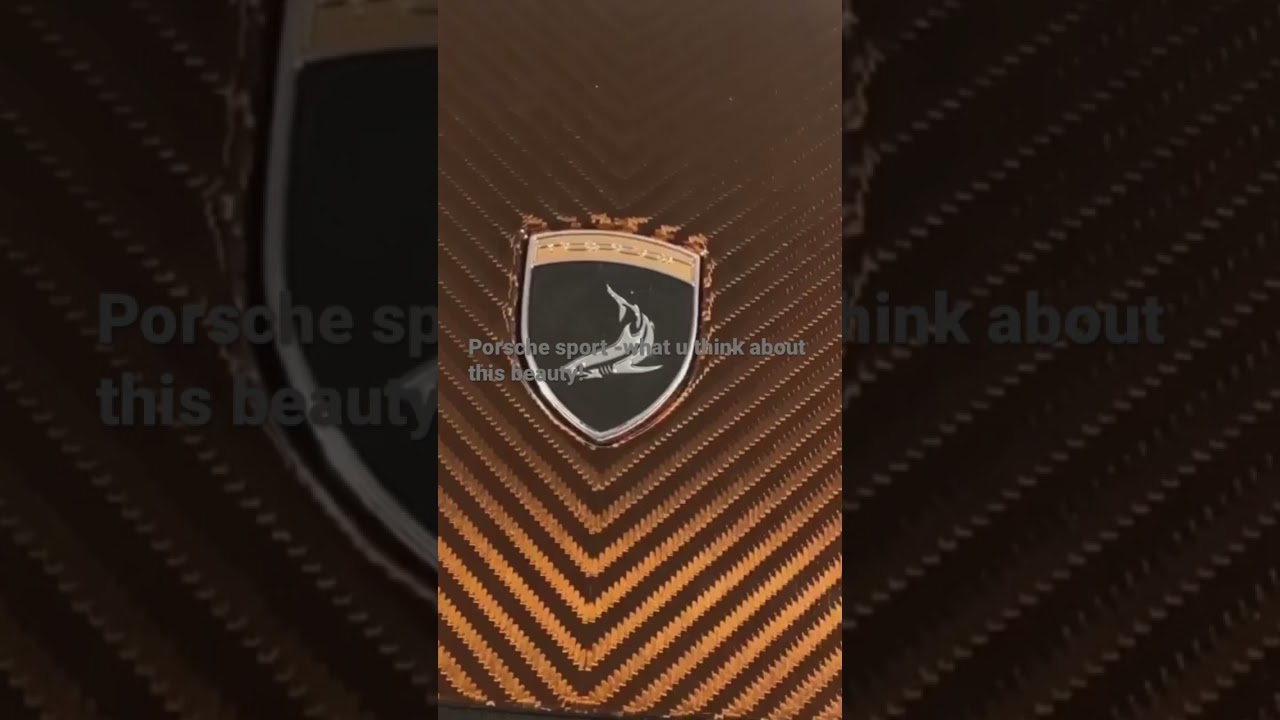 How elegant Porsche sport| Porsche the beauty | made in German