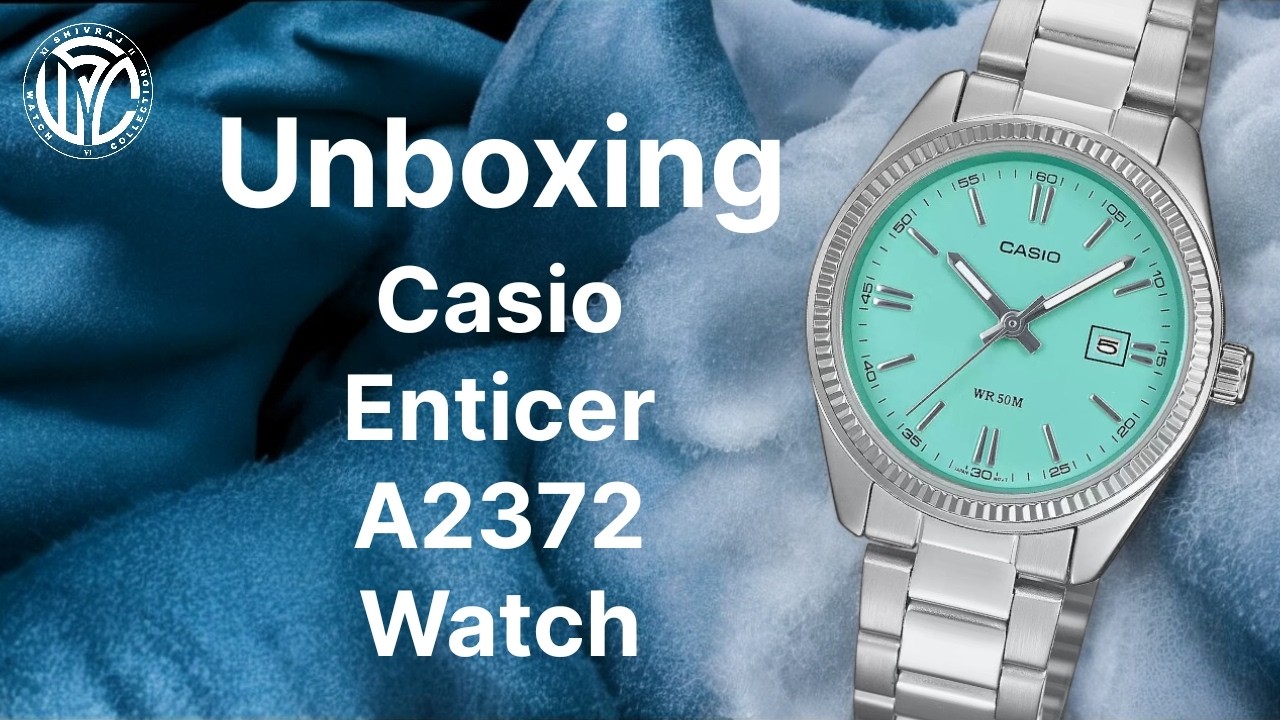 Unboxing Casio Enticer Women A2372 Watch |1302PD-2A2VEF|#unboxing #casiowatch#shivrajwatchcollection