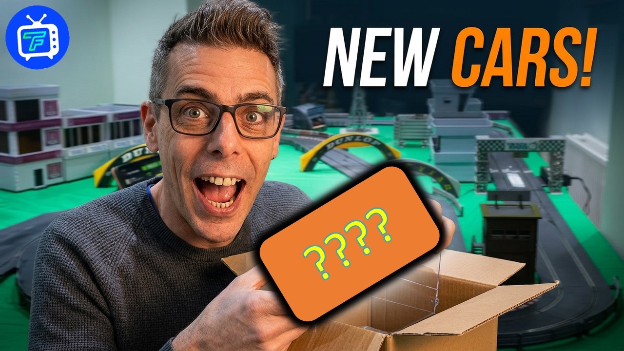 Распаковка новых гоночных машинок Scalextric &mdash; вот что произошло!