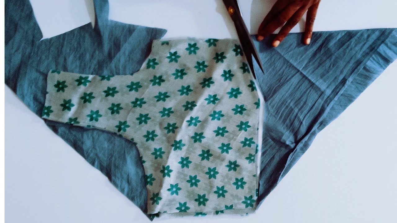 Perfect Cross Cutting Blouse In Telugu
