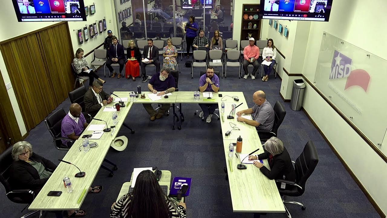 9/18/25 MISD SPECIAL SCHOOL BOARD MEETING