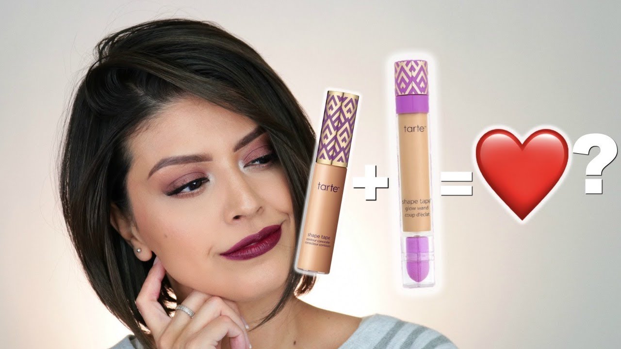 NEW!!! TARTE SHAPE TAPE GLOW WAND | REVIEW + WEAR TEST