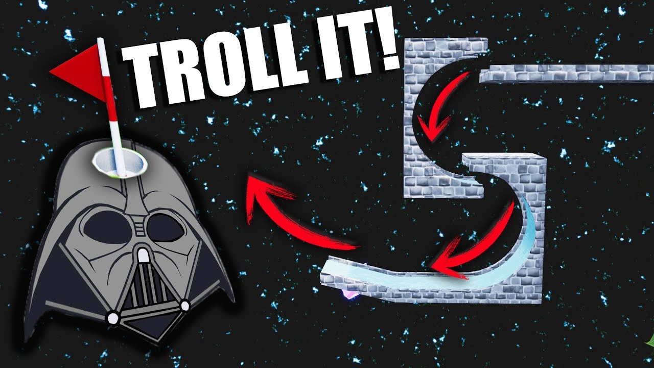 EL MAPA TROLL DE STAR WARS Y LA CRIPTONITA - GOLF IT