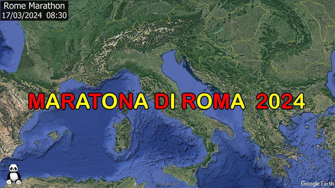 Римский марафон: полный маршрут, каким вы его еще не видели!
