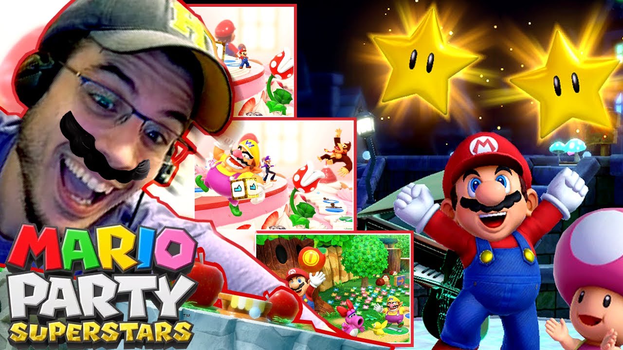 MARIO PARTY SUPERSTARS: THE MOVIE | 10 Games of Mario Party!