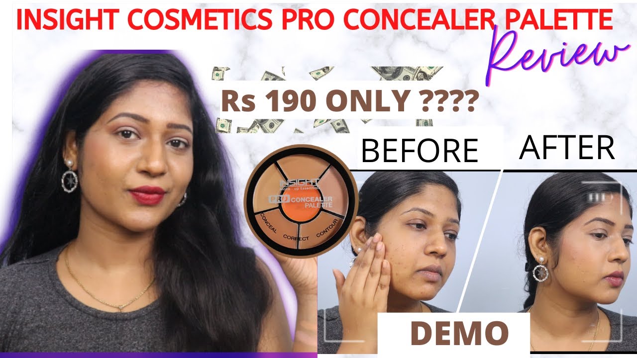 Insight Cosmetics Pro Concealer Palette Review in Tamil | Beauty By Indu-Tamil