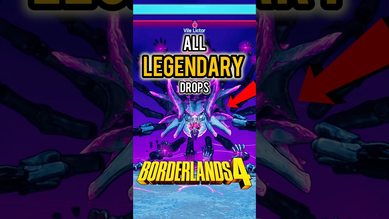 Borderlands 4 Все легендарные предметы от Подлого Ликтора 😈