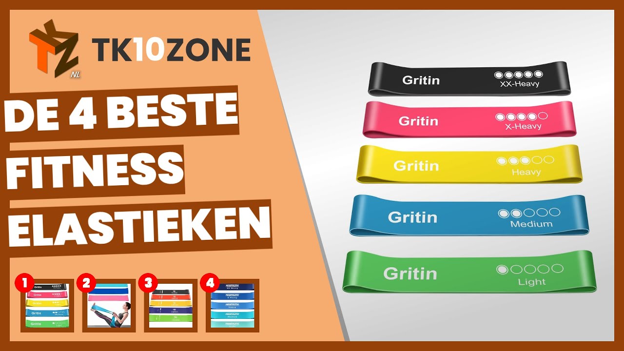De 4 beste fitness elastieken