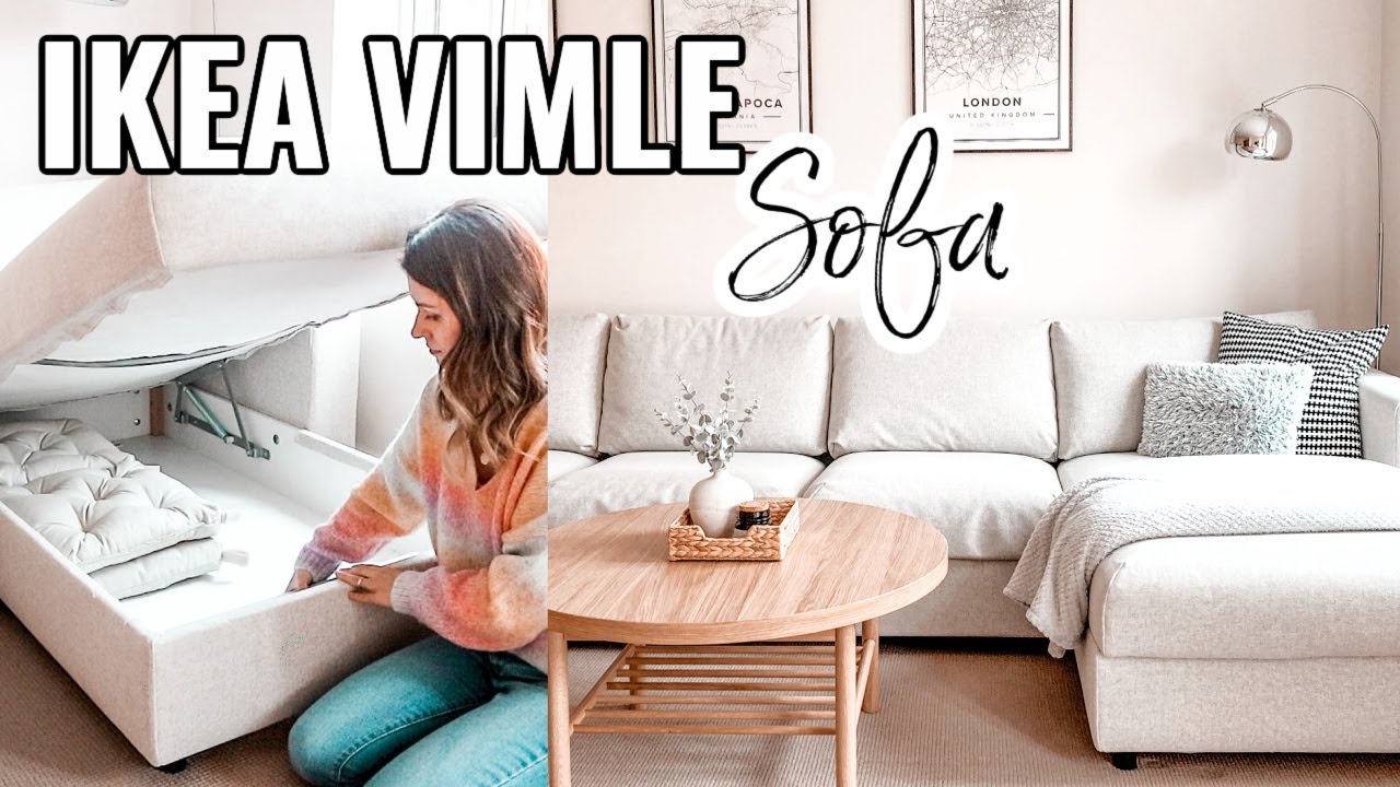 IKEA VIMLE SOFA REVIEW AND CLEAN MY SOFA WITH ME 2021 | IKEA FINNALA SOFA REVIEW | IKEA TIPS