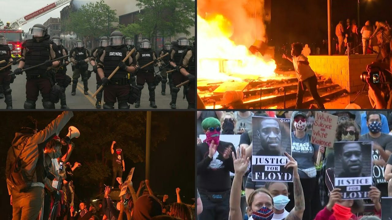 500 soldados de la Guardia Nacional desplegados tras disturbios en Minneapolis | AFP