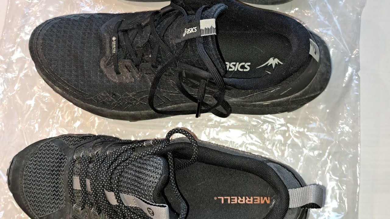 Asics GEL-Trabuco 13. Primeras impresiones y comparativa con zapato Merrell y Salomon.