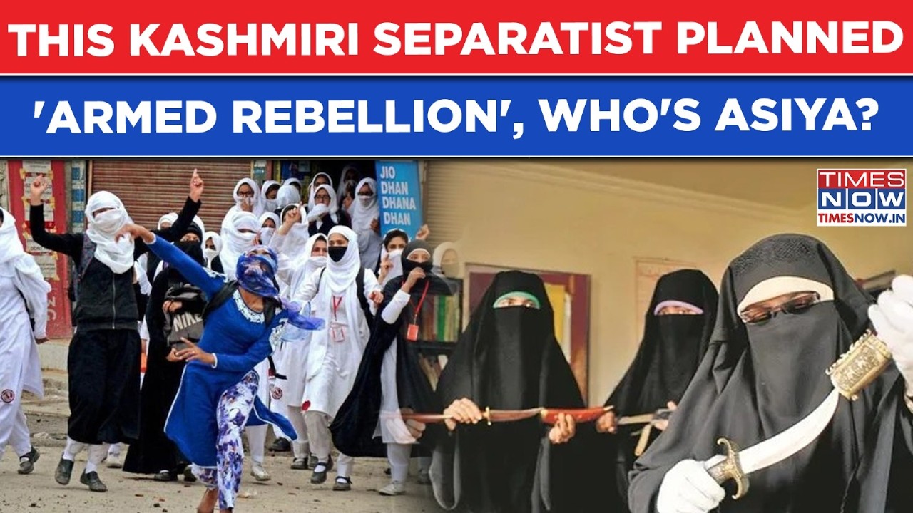 Kashmiri Separatist, Who Planned 'Armed Rebellion' Against India, Asiya Andrabi Sentenced For Life?